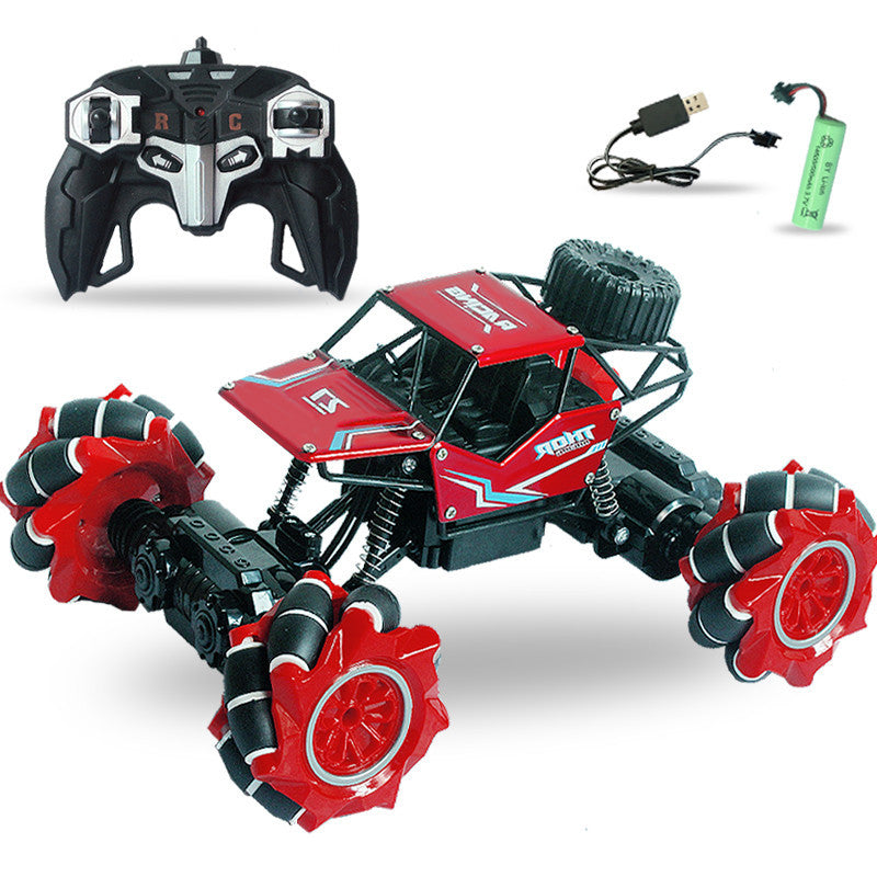 Drift Alloy Climbing Car: Electric Remote Control Off-Road Stunt Car - Exciting Children's Toy.