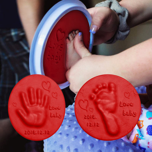 Soft and Fluffy 20g Baby Care Hand and Footprint Clay: DIY Handprint, Footprint, and Fingerprint Children's Toy for Lasting Memories.