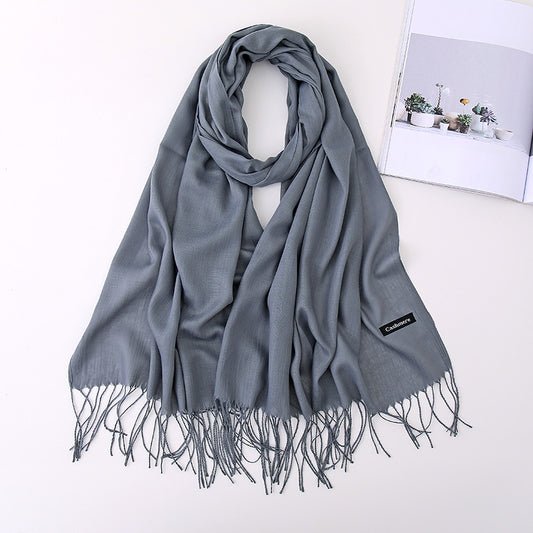 Unisex Cashmere Scarf: Stay Warm and Stylish All Year Round