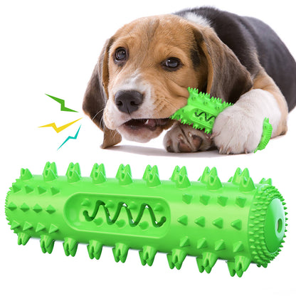 Soothing Sawtooth Molar Stick: Interactive Dog Toothbrush Cleaning Ball for Venting and Biting Fun - Essential Pet Toy and Supplies.