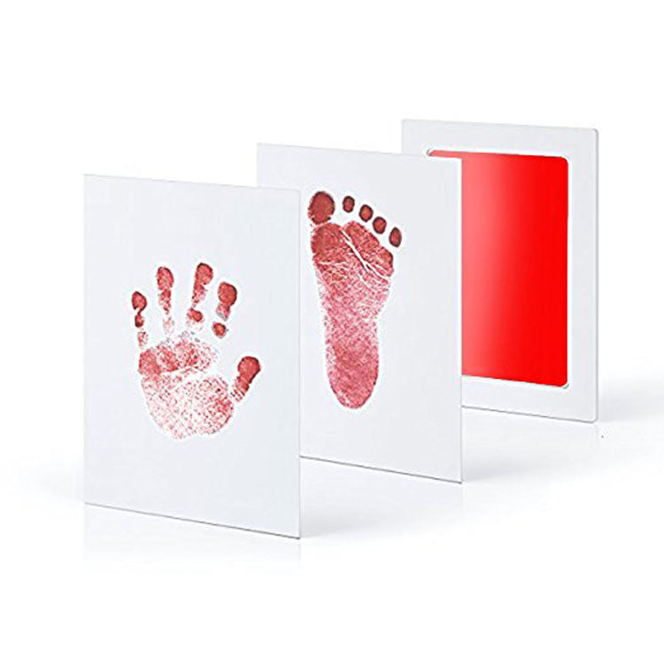 Baby Care Non-Toxic Handprint Footprint Kit - DIY Photo Frame and Souvenirs Casting Clay for Newborn's Prints.