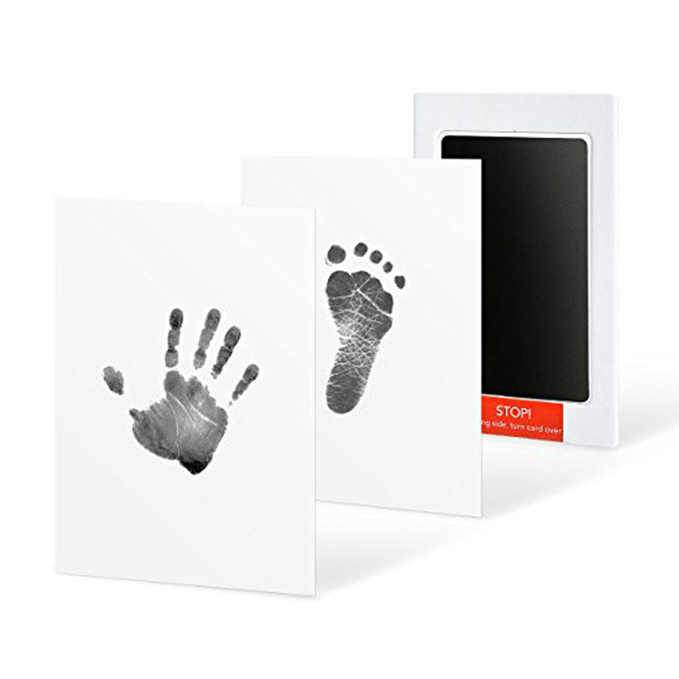 Baby Care Non-Toxic Handprint Footprint Kit - DIY Photo Frame and Souvenirs Casting Clay for Newborn's Prints.