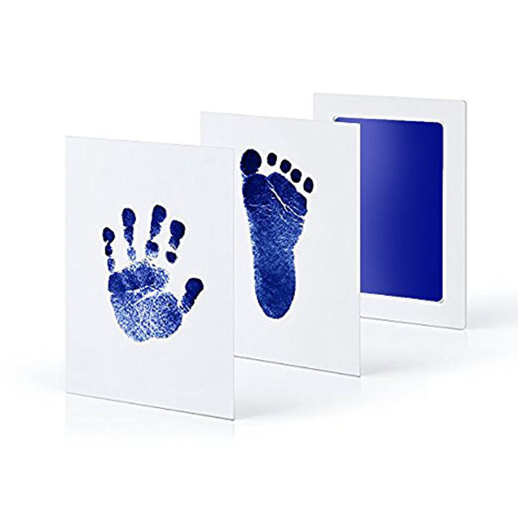 Baby Care Non-Toxic Handprint Footprint Kit - DIY Photo Frame and Souvenirs Casting Clay for Newborn's Prints.