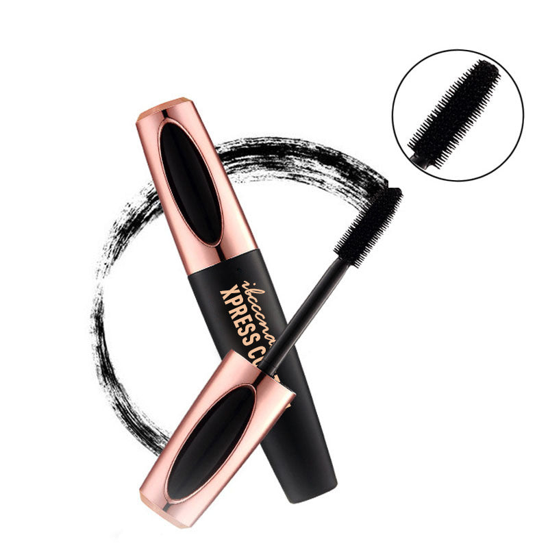 4D Silk Fiber Lash Mascara: The Ultimate Waterproof Rimel for Stunning Eyelash - Intense Black, Lengthening, and Volumizing Eye Lashes