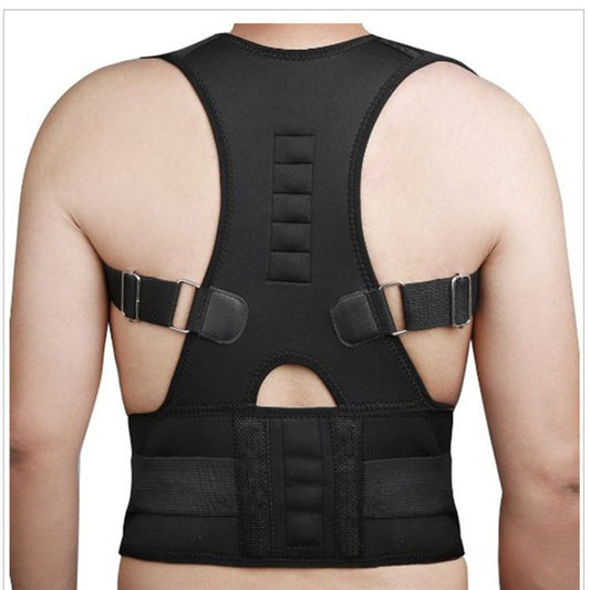 Magnetic adult correction belt, body shaping, sitting back, good posture, hunchback relief, correcting the spine back posture