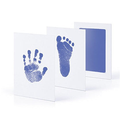 Baby Care Non-Toxic Handprint Footprint Kit - DIY Photo Frame and Souvenirs Casting Clay for Newborn's Prints.