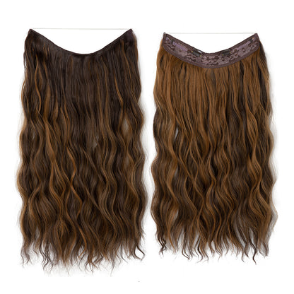 Women's Fish Line Hair - Embrace the Allure of Water Ripple Long Waves