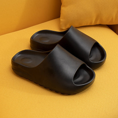 Fusion slides: combining fashion and futurism of Yeezy style slides.