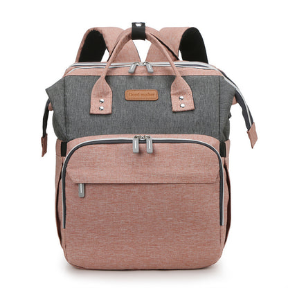 Mommy Bag: Portable Backpack Multifunctional Fashion Mother and Baby Bag