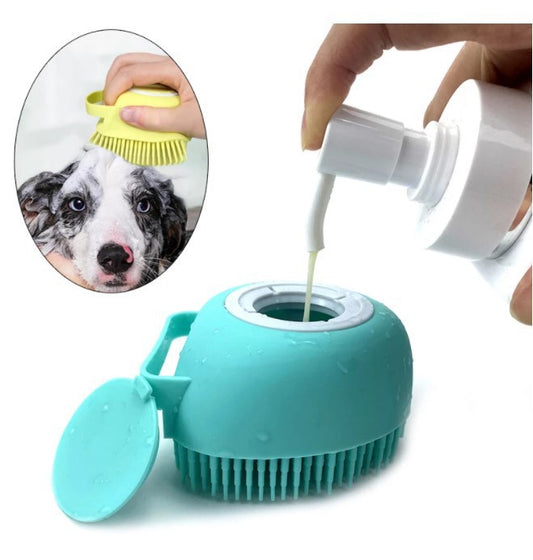 Pet Grooming Glove: Effortless Hair Removal and Massage for Dogs and Cats.