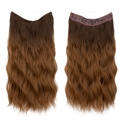 Women's Fish Line Hair - Embrace the Allure of Water Ripple Long Waves