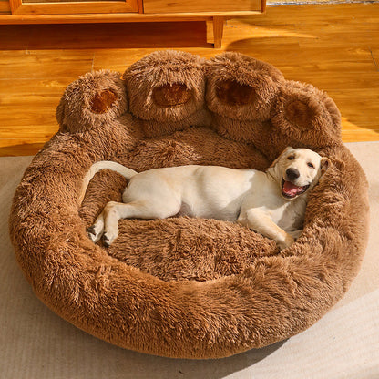 Pet Bed: Winter Haven for Pets with Plush Velvet Sofa Sleeping Mat, Ideal for Year-Round Comfort