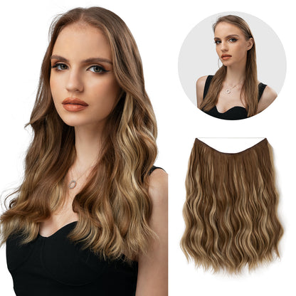 Women's Fish Line Hair - Embrace the Allure of Water Ripple Long Waves