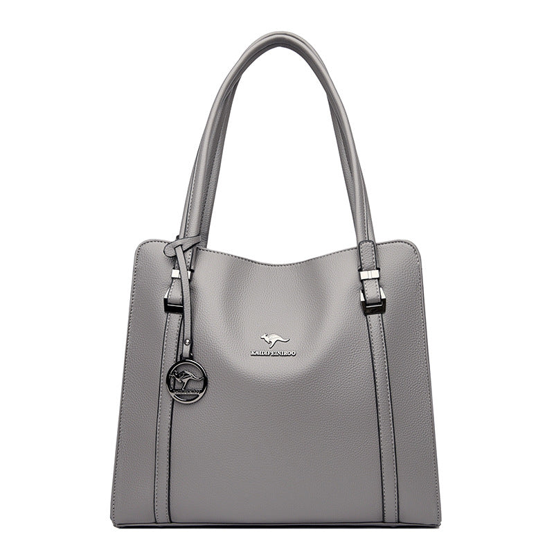 Effortless Elegance: Women's Large Capacity Shoulder Bag - Fashionable