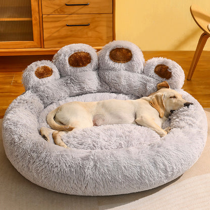 Pet Bed: Winter Haven for Pets with Plush Velvet Sofa Sleeping Mat, Ideal for Year-Round Comfort