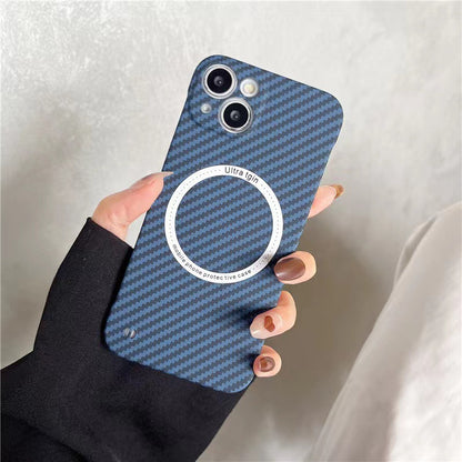 Carbon Fiber Pattern with Magnetic Absorption for Unmatched Style and Security