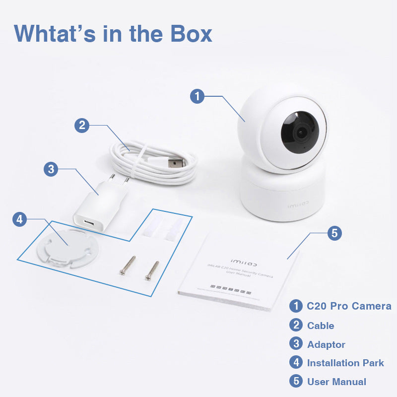 IMILAB C20 Pro CCTV Mini Camera 2kWifi Camera Baby Monitor Camera