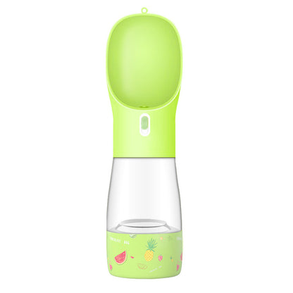 Multi-Functional Pet Water Cup: Portable and Outgoing Accompanying Cup for Hydration and Feeding.