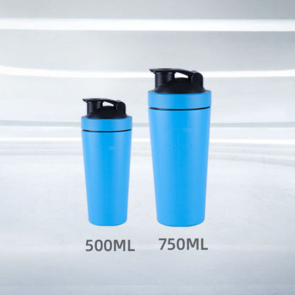 Stainless steel Protein Shaker Bottle for Fitness Gym