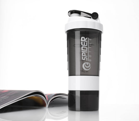 Protein Powerhouse: High-Performance Protein Shaker Bottle with Shake Ball, 3-Layer Design, Large Capacity, and Durable Construction