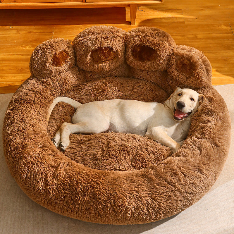 Pet Bed: Winter Haven for Pets with Plush Velvet Sofa Sleeping Mat, Ideal for Year-Round Comfort