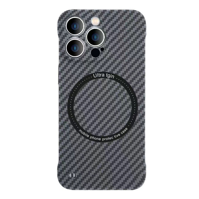 Carbon Fiber Pattern with Magnetic Absorption for Unmatched Style and Security