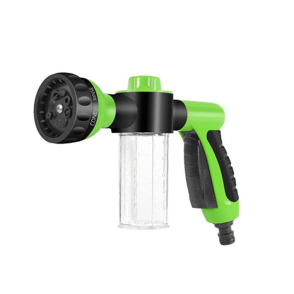 Car & Garden Care: High-Pressure Water Gun and Foam Pot.