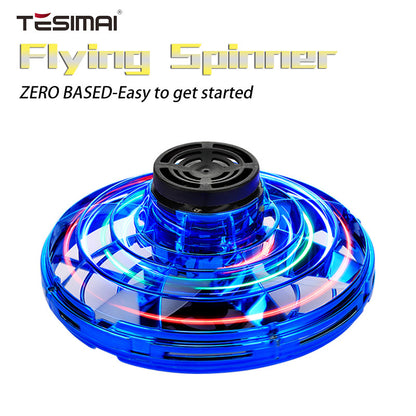 Fidget Spinner Flying Ball: Suspended UFO Interactive Decompression Toy.