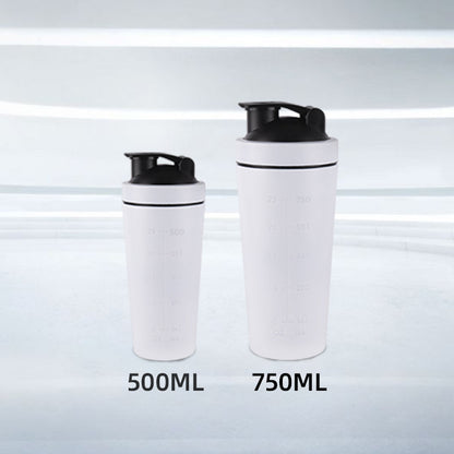 Stainless steel Protein Shaker Bottle for Fitness Gym