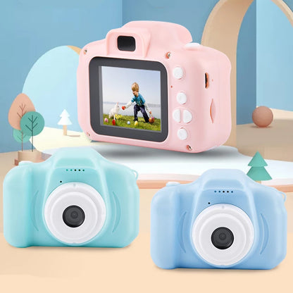 X2 Mini Cartoon Children's Digital Camera: A Fun Toy for Easy Picture-Taking.