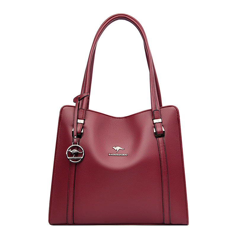 Effortless Elegance: Women's Large Capacity Shoulder Bag - Fashionable