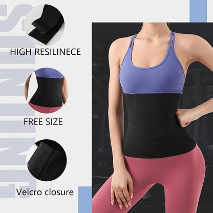 Waist belt restraint,  ladies waist belt, elastic abdomen belt waist trainer.