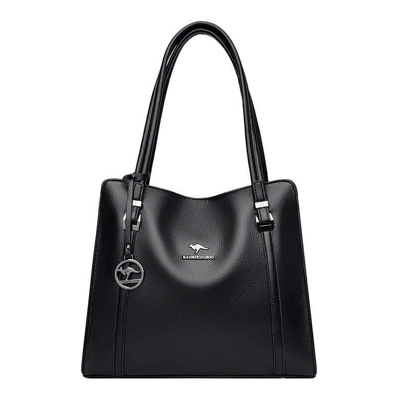 Effortless Elegance: Women's Large Capacity Shoulder Bag - Fashionable